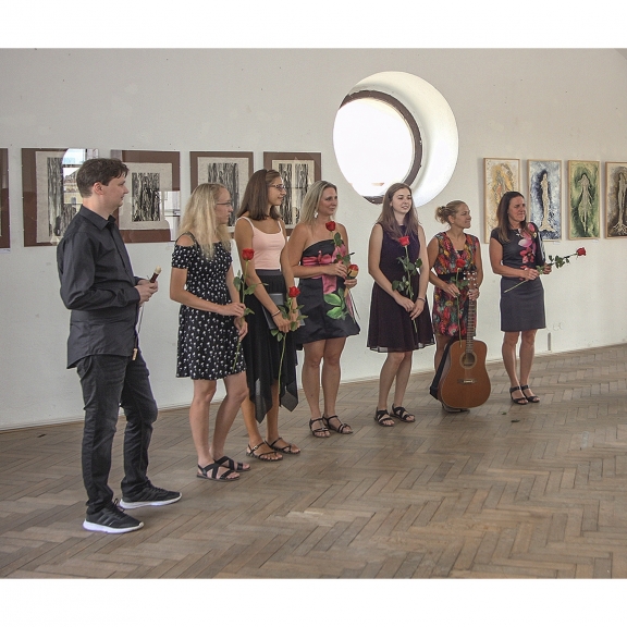 Glance back the vernissage/prevue of the exposition in Vodňany