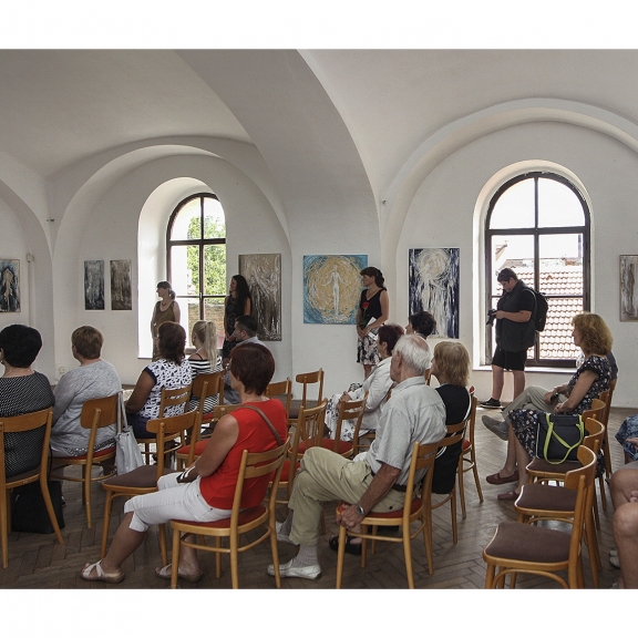 Glance back the vernissage/prevue of the exposition in Vodňany