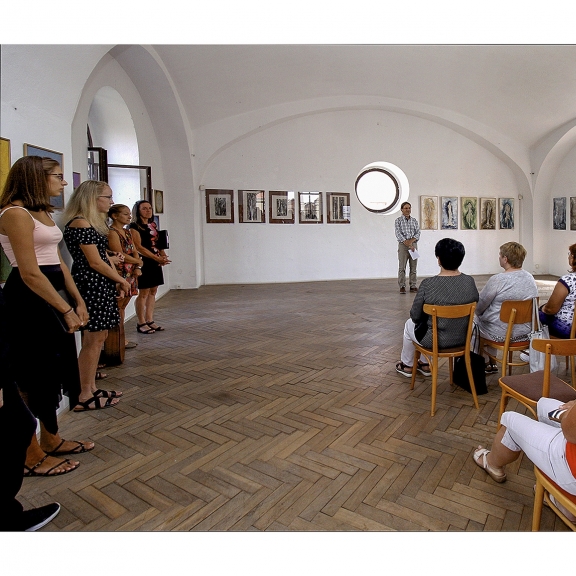 Glance back the vernissage/prevue of the exposition in Vodňany