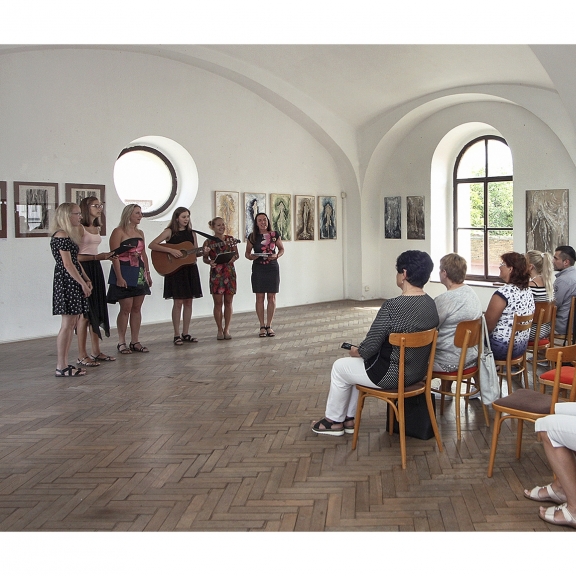 Glance back the vernissage/prevue of the exposition in Vodňany
