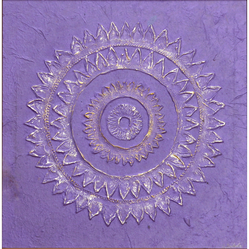 Mandala korunní čakry