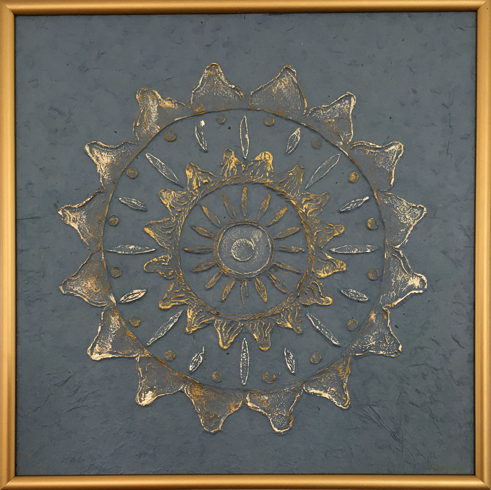 Mandala krční čakry