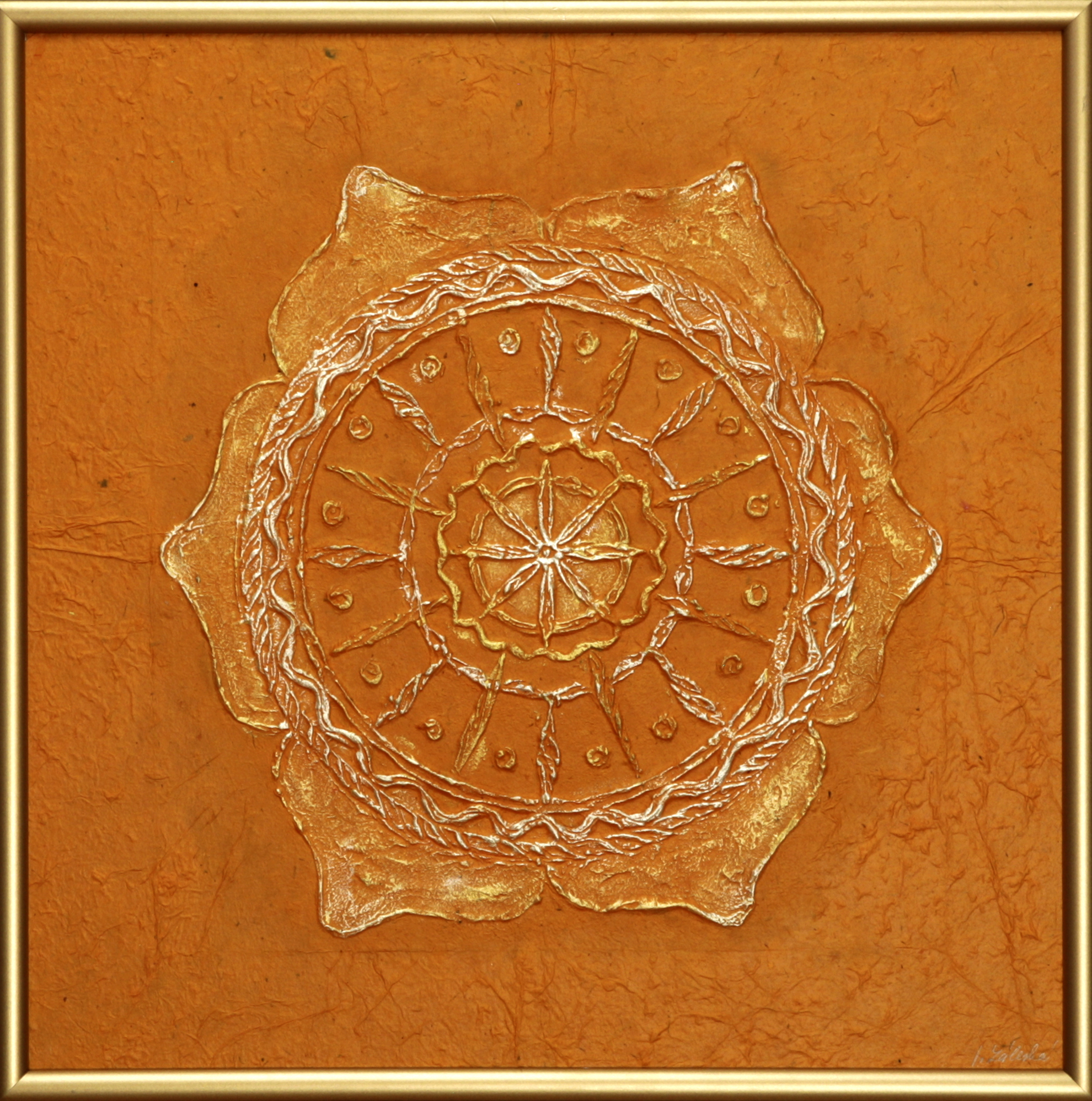 Mandala sakrální čakry