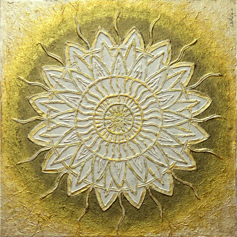 Mandala spojení se sluncem