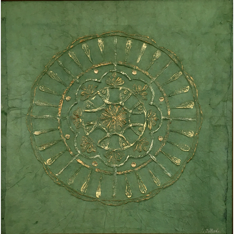 Mandala srdeční čakry